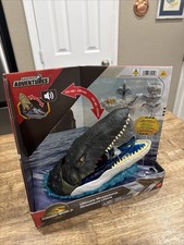Jurrasic World Rebirth Ultimate Mosasaurus Dinosaur Figure Sounds picture