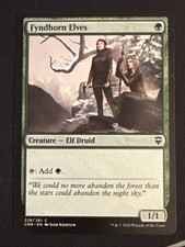 1x Fyndhorn Elves (228) Commander Legends LP MTG Magic the Gathering x1 MKE picture