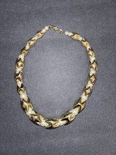 Vintage Napier Faux Pearl And Gold Tone Necklace picture
