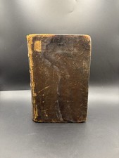 Antique 1828 German Luther Bible Die Bibel Heilige Schrift Philadelphia Leather picture