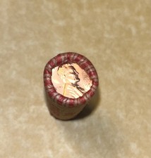 1959 PHILADELPHIA MINT LINCOLN MEMORIAL CENT  ROLL OF 50 PENNIES picture