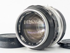 Video*[Exc+++++*] Nikon Nikkor-S Auto 5.8cm 58mm f/1.4 SLR MF Lens From JAPAN  2 picture