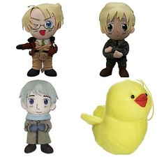 Hetalia Axis Powers America England Russia Plush Necklace Keychain Lanyard Cards picture