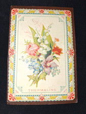 Thermaline Floral Victorian Trade Card picture