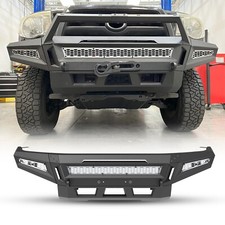 2005-2014 2015 Front Bumper For Toyota Tacoma Full Width Offroad Black Steel picture