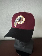 Retro Throwback Washington Redskins Logo Adult Size Adjustable Strap Hat NEW 🏈 picture