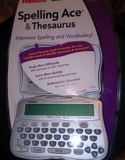 Franklin Spelling Ace & Thesaurus SA-206S Brand New Sealed Vintage 2004 picture