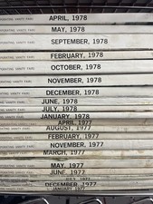 Lot of 10 mix Vogue Magazines, 70s The big vogue collection 1970s picture