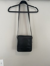 COACH Vintage Crossbody Black Leather picture