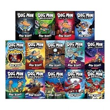 13 books Dog Man Books Series Set 1-13 by Dav Pilkey HARDCOVER New picture