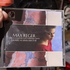 Max Reger - Three Sonatas for Unaccompanied Violin CD Dorian 1993 DOR-90175 picture