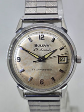 Bulova 1956 30 Jewel Date King Serviced w/Moebius Oils  picture