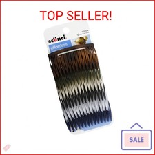 Scunci Effortless Beauty Assorted Side Combs, 12 Count picture