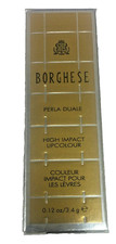 BORGHESE HIGH IMPACT LIPCOLOUR PERLA PESCA -04 0.12 OZ NIB picture