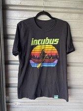 Incubus 2022 Tour Black Sasquatch T Shirt S-5XL Tour Band Short Sleeve CAO70 picture