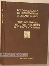 Hendrik D L Vervliet / POST-INCUNABULA AND THEIR PUBLISHERS IN THE LOW COUNTRIES picture