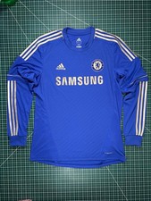 Adidas Chelsea 2012/13 Home Long Sleeve Jersey Used Large picture