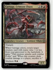 MTG Carnage, Crimson Chaos 0125 Regular Marvel's Spider-Man  NM SPM picture