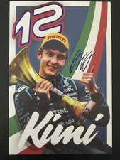 Autograph Card Andrea Kimi Antonelli Mercedes AMG Petronas Formula 1 F1 Team 2026 picture