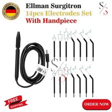 Ellman Surgitron Handpiece and 14 Pcs Dental Electrodes Set Reusable fast ship picture