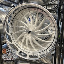 24x9-10 Forgiato Wade Chevelle El Camino Monte Carlo Impala 4 Wheels Only picture
