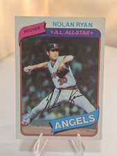 1980 Topps - Nolan Ryan #580 MLB HOF Angels picture