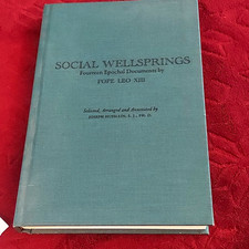 Pope Leo XIII Social Wellsprings Fourteen Epochal Documents HC Catholic Church picture
