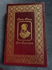 Charles Dickens, Great Expectations, Leather, Bound, Collectors Edition picture
