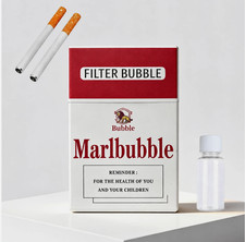 Bubble Cigarette Blowing Stress-Relief Accessory Mini Bubble Blower Sticks Fun picture