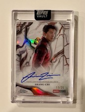 2026 Topps Vault Marvel Shang-Chi Immortal Autographs Card  /25 Simu Liu picture
