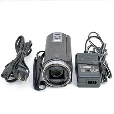 English Ok Near Mint Sony Handycam HDR-CX430V 32GB 30x Zoom Camcorder Full HD picture