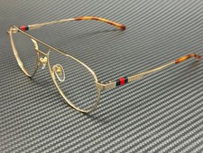 GUCCI GG1679O 002 Gold Men's 56 mm Large Eyeglasses picture