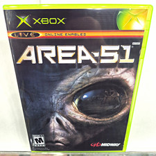 Midway Area 51 (Microsoft Xbox, 2005) NTSC-U/C With New Cover  picture