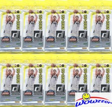 (10) 2021/22 Panini Donruss Basketball HUGE JUMBO FAT CELLO Packs-300 Cards picture