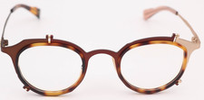 Masahiro Maruyama MM-0050 Havana Round Eyeglasses Frames 45-25-150 picture