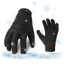 Vgo 1/3Pairs 32℉ or Above 3M C40 Lined Winter Warm Work Gloves,Freezer(SL8270F) picture