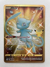 Pokemon TCG  Mew (Secret Rare)  025/025  Celebrations picture