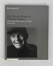 The Private World of Truman Capote Auction Catalog – Bonhams (2006) picture