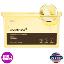 medicube Deep Vita C Daily Quick 30 Sheet Masks - Vegan Certified, Quick Dispens picture