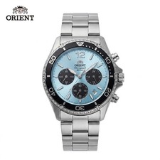 Orient Men Mako Solar Chronograph Sport Quartz Watch Waterproof Luminous picture