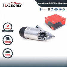 Aluminium Oil Filter Housing with Filter For Audi A4 A5 A6 A8 Q5 Q7 06E115405K picture
