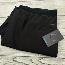 Skora Mens Black Zip Pocket Reflective Quick Dry Jogger Pants NWT XL 36-40 picture
