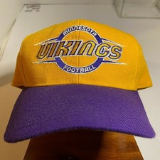 Minnesota Vikings Vintage 90s Sports Specialties NFL Snapback Hat Cap picture