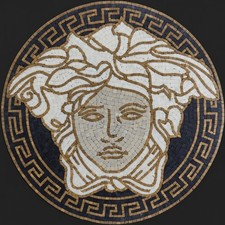 Medusa Medallion Marble Mosaic 30