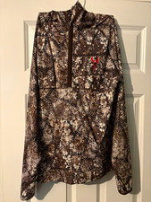 Badlands Stealth Hoodie 1/4 Zip FX Approach Camo Men’s Small Long Sleeve picture