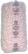 Packing Peanuts 3.5 cu ft - 1 Bag Pink Anti Static Popcorn  picture