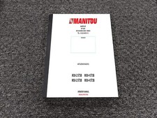 Manitou M30-2 M30-4 ST3B Forklift Lift Truck Owner Operator Manual PN 647122 EN picture