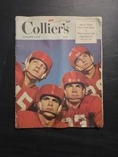 Nov 6 1948 issue of Collier Magazine Football Cover picture
