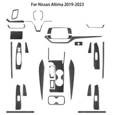 35Pcs For Nissan Altima 2019-2023 Carbon Fiber Full Interior Kit Cover Trim picture