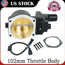 102mm Boosted Drive By Wire Throttle Body + Harness For LS2 LS3 LS7 Corvette New picture